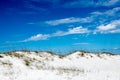 Dunes on Pensacola Beach Royalty Free Stock Photo