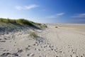 the dunes, Renesse, Zeeland, the Netherlands Royalty Free Stock Photo