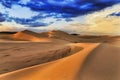 Dunes Set Sunlight Storm 2 Anna Royalty Free Stock Photo