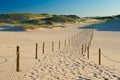 Dunes in Slowinski national park Royalty Free Stock Photo