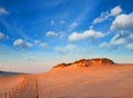 Dunes at Slowinski National Park Royalty Free Stock Photo