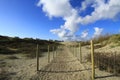 The dunes of The Touquet Royalty Free Stock Photo