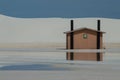 Dunes of White Sands National Monument Royalty Free Stock Photo