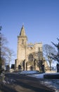 Dunfermline Abbey in Winter Royalty Free Stock Photo