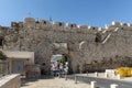 Dung Gate viewed inside the Jerusalem old town