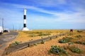 Dungeness lighthouse boardwalk Kent United Kingdom