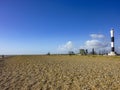 Dungeness Lighthouse and nuclear power station - England