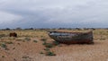 Old Boat in Dungeness in Southern England