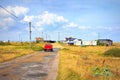 Dungeness road Kent England Royalty Free Stock Photo