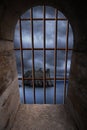 Dungeon window Royalty Free Stock Photo