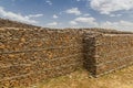 Dungur (Queen of Sheba) Palace ruins in Axum, Ethiop Royalty Free Stock Photo