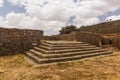 Dungur (Queen of Sheba) Palace ruins in Axum, Ethiop Royalty Free Stock Photo