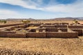 Dungur - Ruins of the palace of the Queen Sheba at Royalty Free Stock Photo