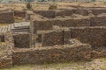 Dungur (Queen of Sheba) Palace ruins in Axum, Ethiop Royalty Free Stock Photo