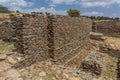 Dungur (Queen of Sheba) Palace ruins in Axum, Ethiop Royalty Free Stock Photo