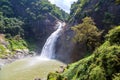 Dunhinda waterfall in Sri Lanka