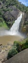 Dunhinda waterfall in srilanka