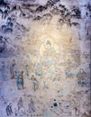 Dunhuang Grottoes Frescoes Royalty Free Stock Photo