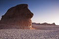 Dunhuang Yadan National Geologic Park Royalty Free Stock Photo