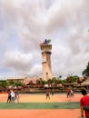 Dufan tower Royalty Free Stock Photo