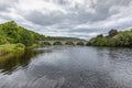 Dunkeld Bridge and Tay River Royalty Free Stock Photo