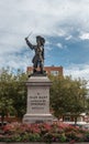 Statue of Jean Bart in Dunkirk, France.