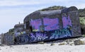 Dunkirk Beaches Bunkers - remains of a WW2 Nazi coastal gun battery, known as M.K.B Malo Terminus