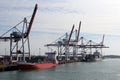 Dunkirk harbour in the English Channel.