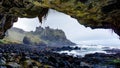 Dunluce Castle on the cliff in Bushmills, Filming location of Game of Thrones, Castle Greyjoy Royalty Free Stock Photo