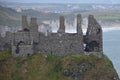 Dunluce Castle Ruins Royalty Free Stock Photo