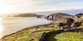 Dunmore head on Slea head drive Royalty Free Stock Photo