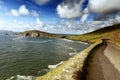 Dunmore head on Slea head drive Royalty Free Stock Photo