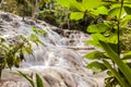 Dunn`s River Falls in Jamaica Royalty Free Stock Photo