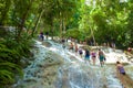 Dunn's river falls, Jamaica, Caribbean Royalty Free Stock Photo