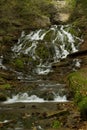 Dunnings Springs Waterfall Royalty Free Stock Photo