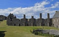 Dunnottar castle a medieval fortress in Scotland Royalty Free Stock Photo