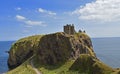 Dunnottar castle a medieval fortress in Scotland Royalty Free Stock Photo