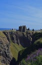 Dunnottar castle a medieval fortress in Scotland Royalty Free Stock Photo