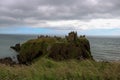 Dunnottar Castle Scotland at Dusk in Summer Royalty Free Stock Photo