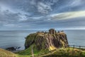 Dunnottar Castle in Scotland. Near to Aberdeen - United Kingdom Royalty Free Stock Photo