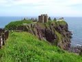 Dunnottar Castle Stonehaven near Aberdeen Scotland Royalty Free Stock Photo