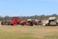 Dunolly's vintage tractor and engine rally, held at the old race course, hosted many historic engines and machines