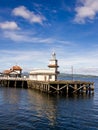 Dunoon pier Royalty Free Stock Photo
