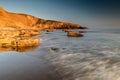 Dunraven Beach sunset Royalty Free Stock Photo