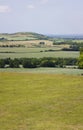 Dunstable downs countryside in england Royalty Free Stock Photo