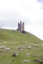 Dunstanburgh Castle (Lilburn Tower) 2 Royalty Free Stock Photo