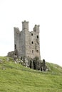 Dunstanburgh Castle (Lilburn Tower) Royalty Free Stock Photo