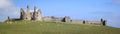 Dunstanburgh castle northumberland coast uk