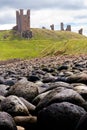 Dunstanburgh Castle and rocks I