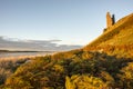 Dunstanburgh castle ruins